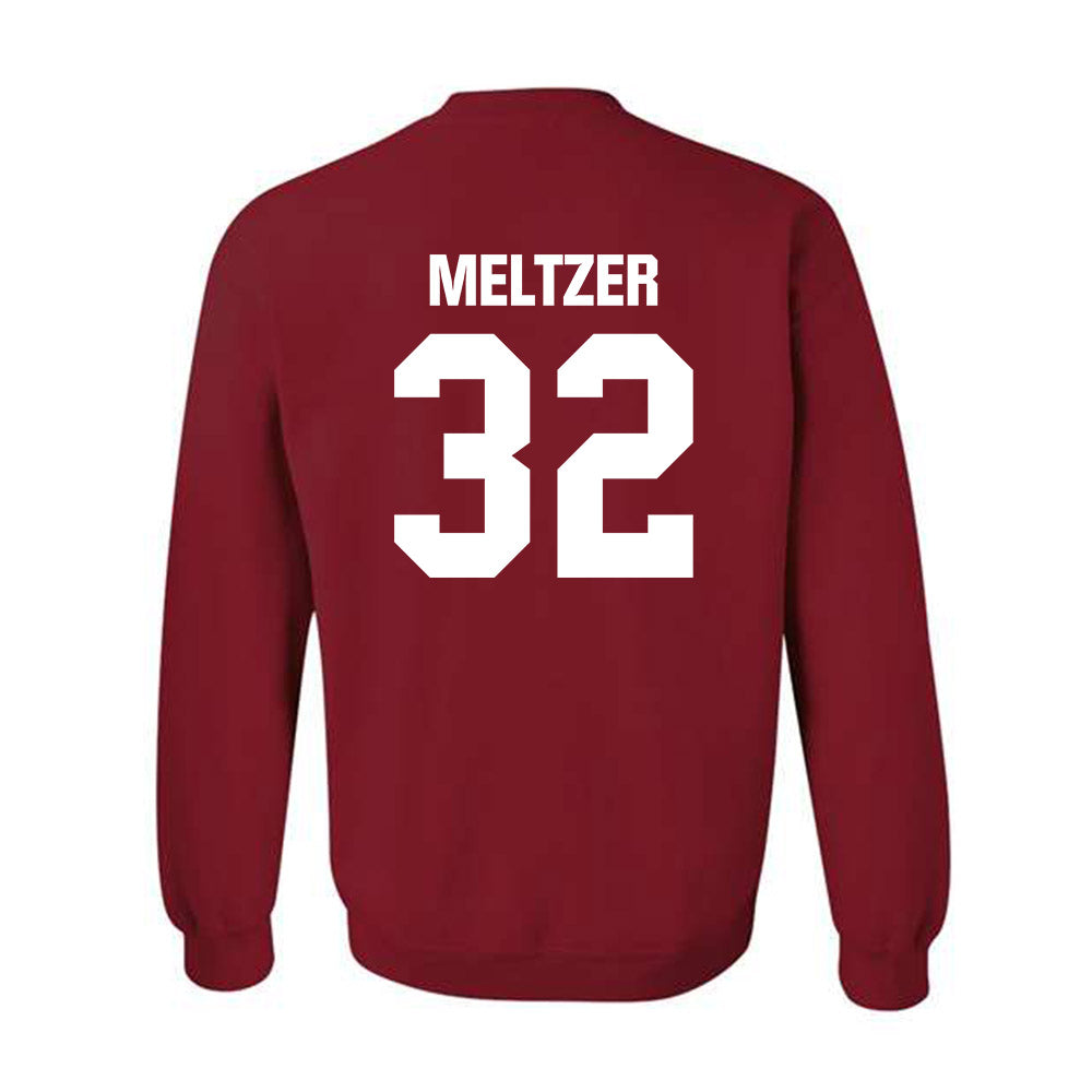 Indiana - NCAA Women's Field Hockey : Sydney Meltzer - Classic Shersey Crewneck Sweatshirt-1