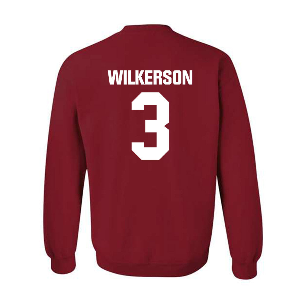 Indiana - NCAA Men's Basketball : Lamar Wilkerson - Classic Shersey Crewneck Sweatshirt-1