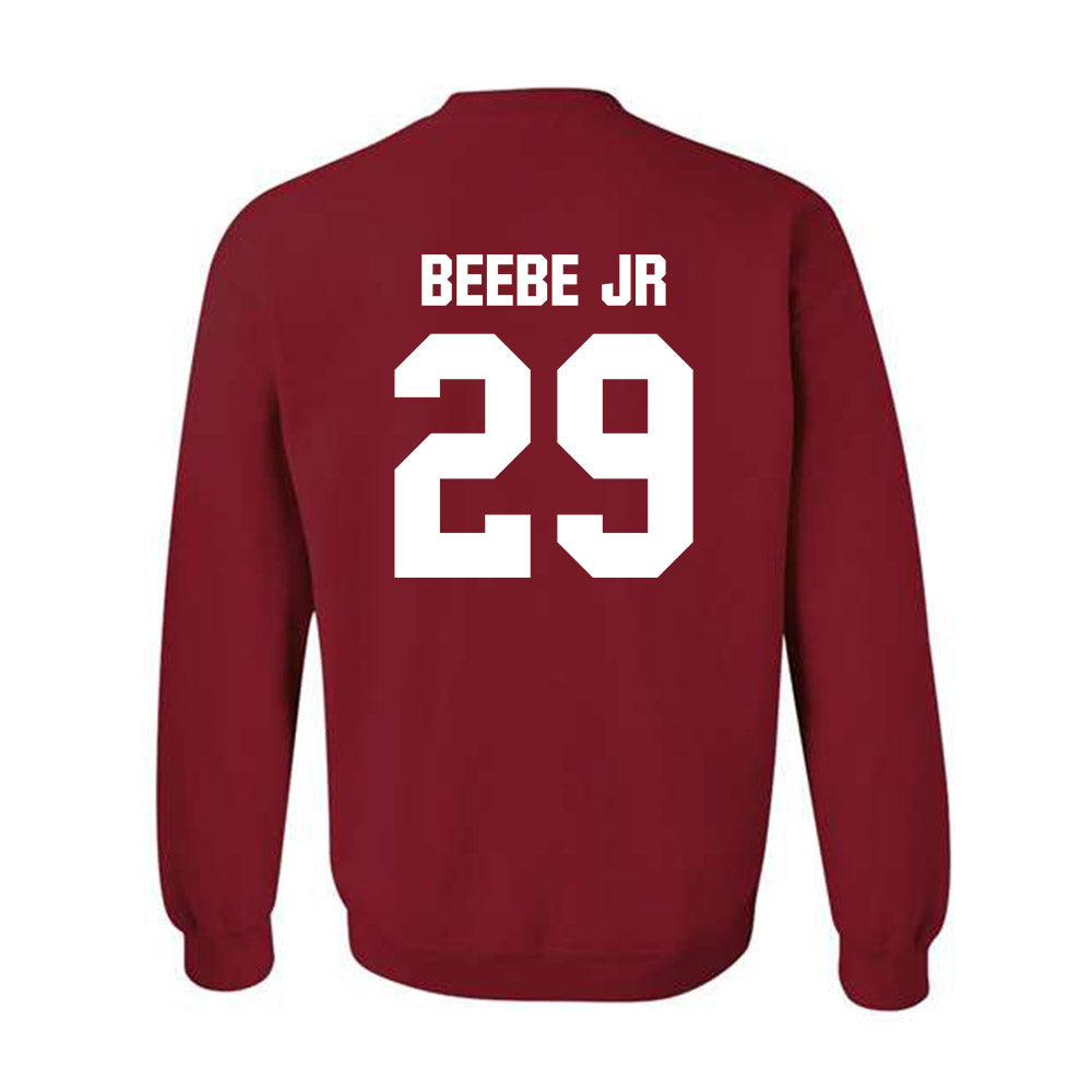 Indiana - NCAA Football : Lee Beebe Jr - Classic Shersey Crewneck Sweatshirt-1