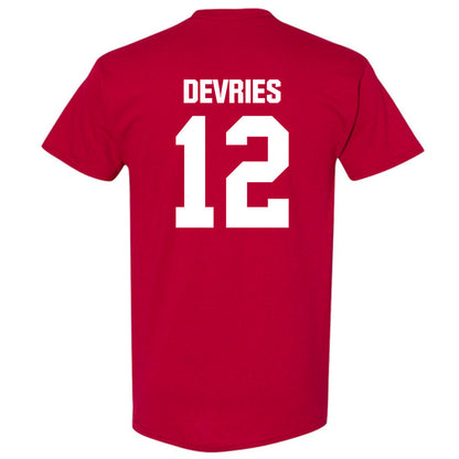 Indiana - NCAA Men's Basketball : Tucker DeVries - Classic Shersey T-Shirt-1