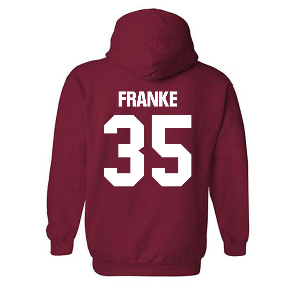 Indiana - NCAA Football : Brendan Franke - Classic Shersey Hooded Sweatshirt-1