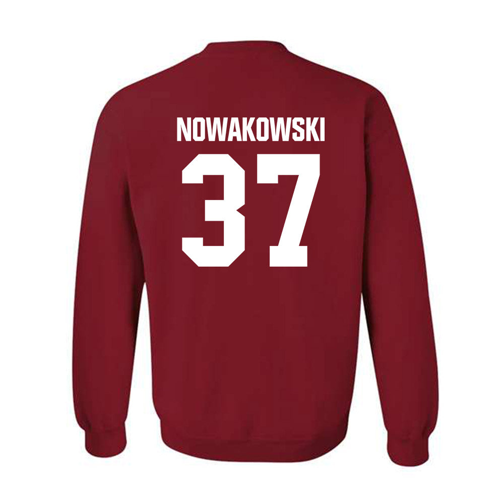 Indiana - NCAA Football : Riley Nowakowski - Classic Shersey Crewneck Sweatshirt-1