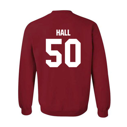 Indiana - NCAA Football : Jhrevious Hall - Classic Shersey Crewneck Sweatshirt-1