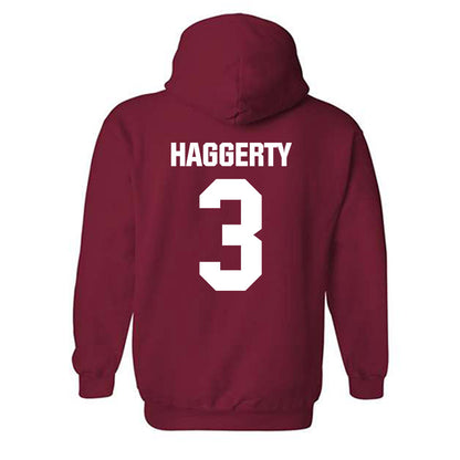 Indiana - NCAA Women's Soccer : Bella Haggerty - Classic Shersey Hooded Sweatshirt-1