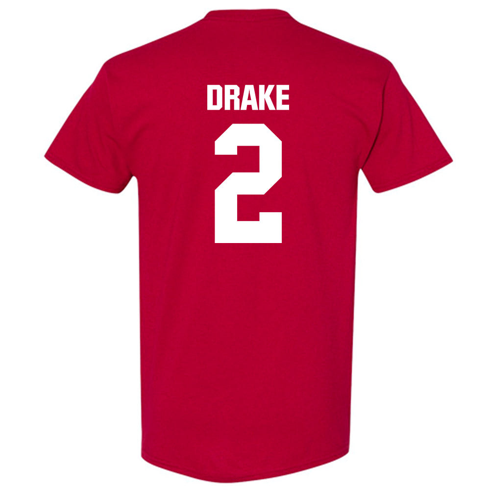 Indiana - NCAA Men's Basketball : Jason Drake - Classic Shersey T-Shirt-1