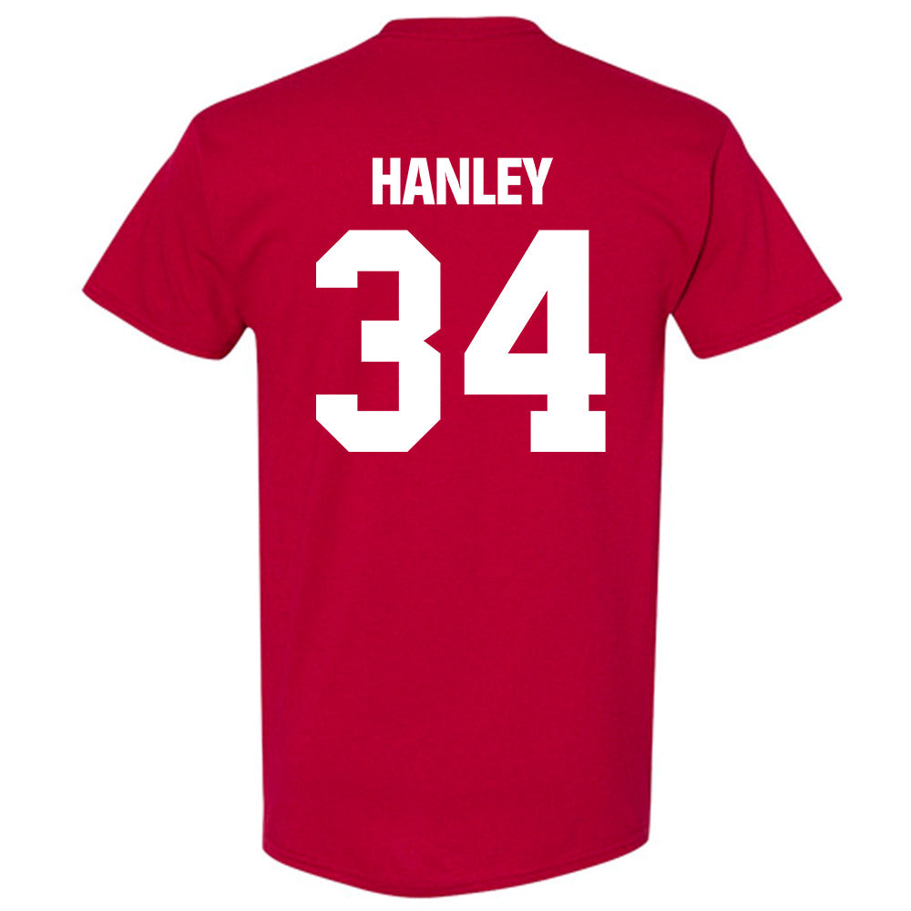 Indiana - NCAA Baseball : Jake Hanley - Classic Shersey T-Shirt-1