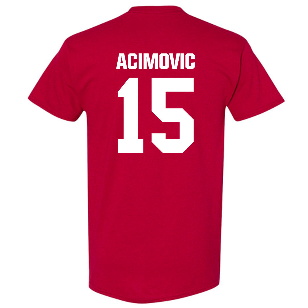 Indiana - NCAA Men's Basketball : Andrej Acimovic - Classic Shersey T-Shirt-1