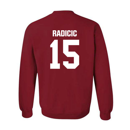 Indiana - NCAA Football : Nicolas Radicic - Classic Shersey Crewneck Sweatshirt-1