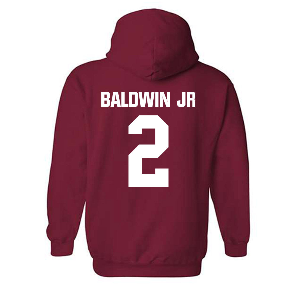 Indiana - NCAA Football : Byron Baldwin Jr - Classic Shersey Hooded Sweatshirt-1