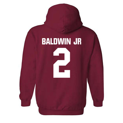 Indiana - NCAA Football : Byron Baldwin Jr - Classic Shersey Hooded Sweatshirt-1