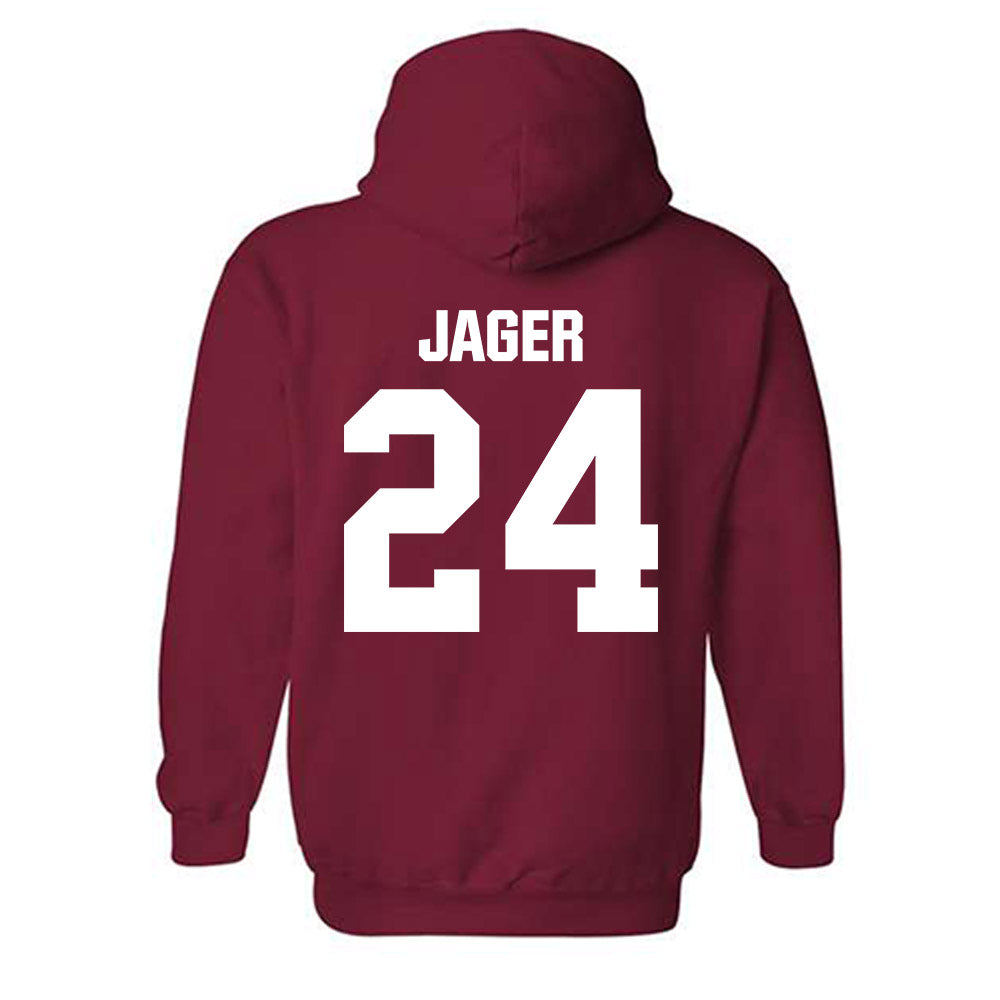 Indiana - NCAA Women's Volleyball : Jaidyn Jager - Classic Shersey Hooded Sweatshirt-1