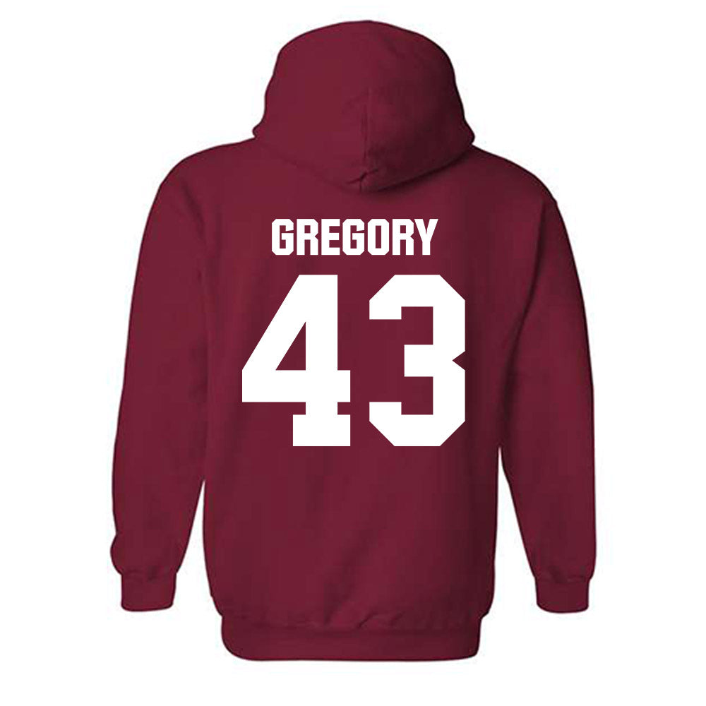 Indiana - NCAA Softball : Megan Gregory - Classic Shersey Hooded Sweatshirt-1