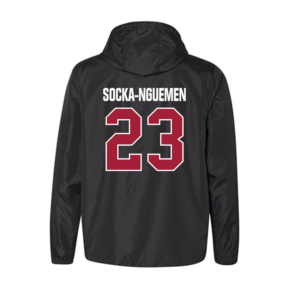 Indiana - NCAA Women's Basketball : Zania Socka-Nguemen - Windbreaker-1
