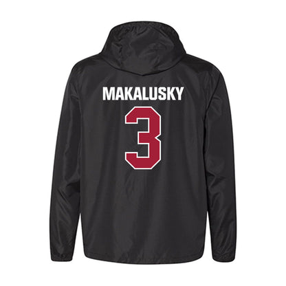 Indiana - NCAA Women's Basketball : Maya Makalusky - Windbreaker-1