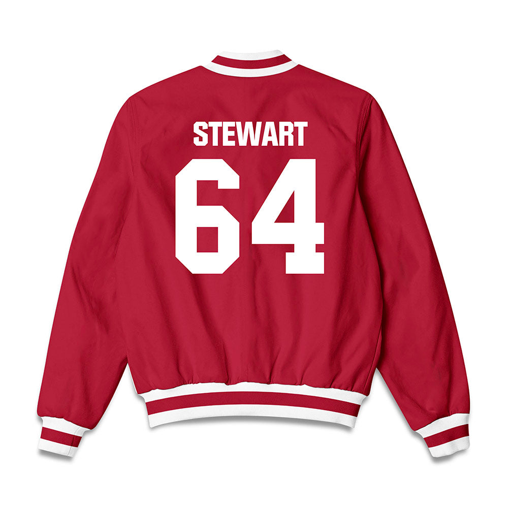 Indiana - NCAA Football : Race Stewart - Bomber Jacket-1