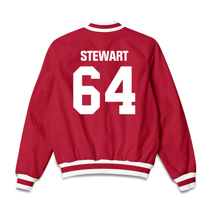 Indiana - NCAA Football : Race Stewart - Bomber Jacket-1