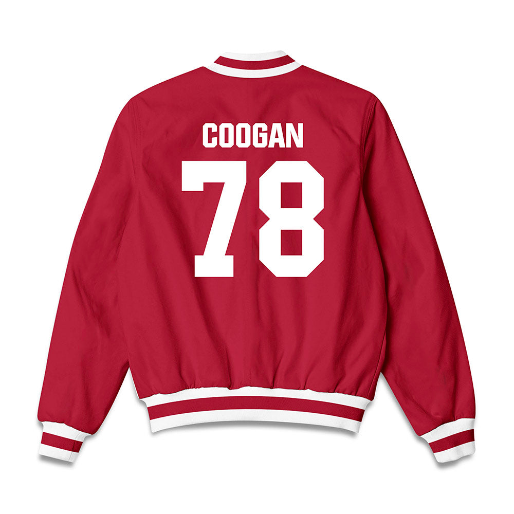 Indiana - NCAA Football : Patrick Coogan - Bomber Jacket-1