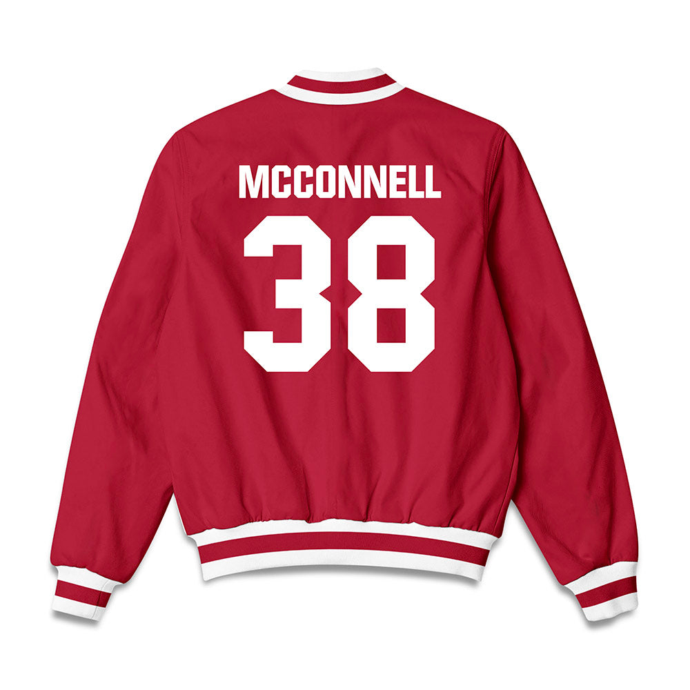 Indiana - NCAA Football : Kaden McConnell - Bomber Jacket-1