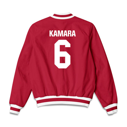 Indiana - NCAA Football : Mikail Kamara - Bomber Jacket-1
