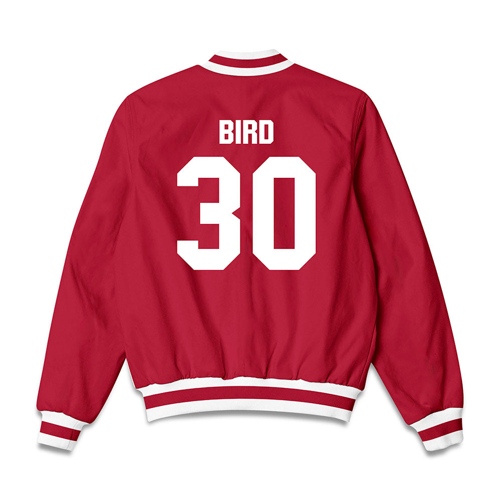 Indiana - NCAA Softball : Josie Bird - Bomber Jacket-1