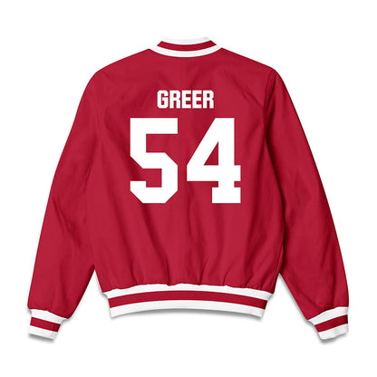 Indiana - NCAA Football : Jack Greer - Bomber Jacket-1