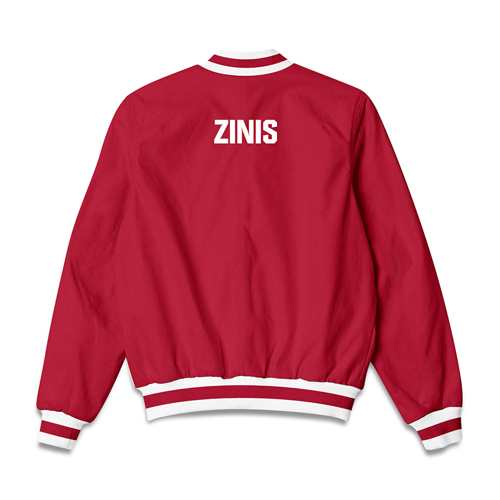 Indiana - NCAA Women's Swimming & Diving : Kamile Zinis - Bomber Jacket-1