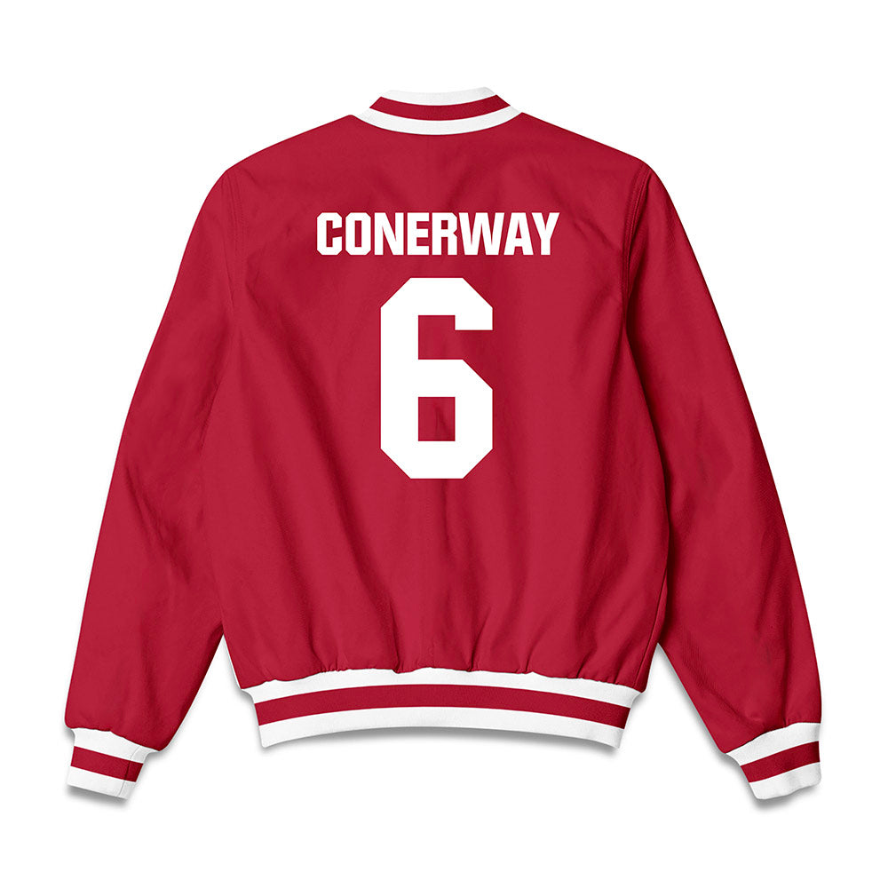 Indiana - NCAA Men's Basketball : Tayton Conerway - Bomber Jacket-1