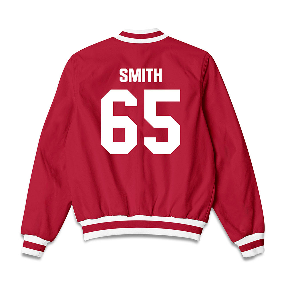 Indiana - NCAA Football : Carter Smith - Bomber Jacket-1