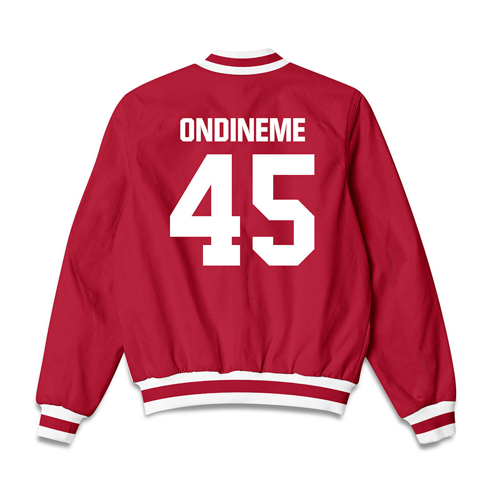 Indiana - NCAA Women's Basketball : Jade Ondineme - Bomber Jacket-1