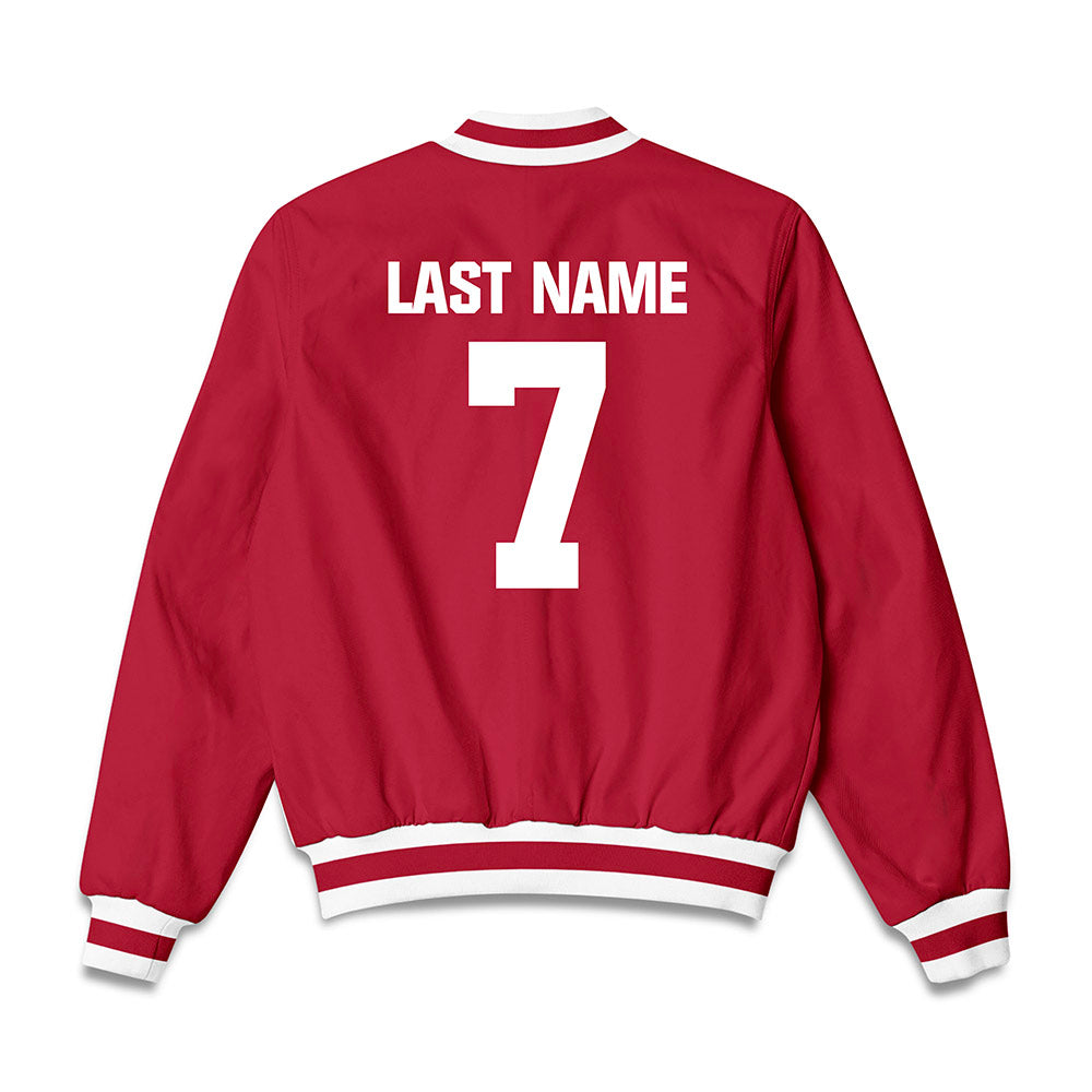 Indiana - NCAA Women's Basketball : Jerni Kiaku - Bomber Jacket-1