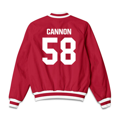 Indiana - NCAA Football : Aden Cannon - Bomber Jacket-1