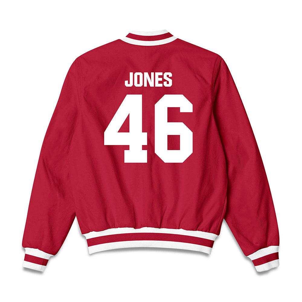 Indiana - NCAA Football : Isaiah Jones - Bomber Jacket-1