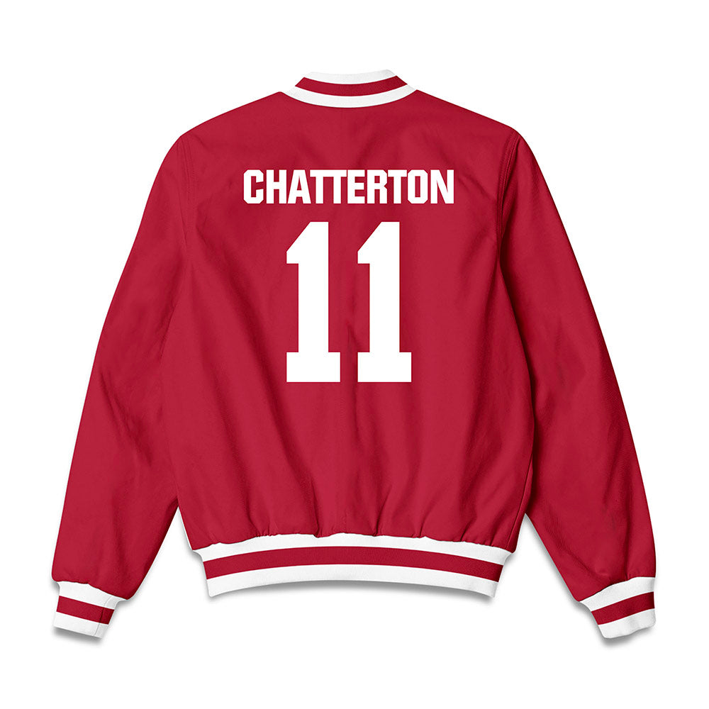 Indiana - NCAA Women's Soccer : Jenna Chatterton - Bomber Jacket-1