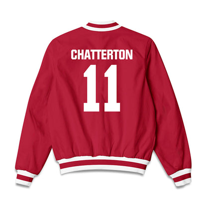 Indiana - NCAA Women's Soccer : Jenna Chatterton - Bomber Jacket-1