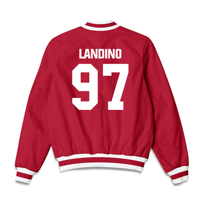 Indiana - NCAA Football : Mario Landino - Bomber Jacket-1