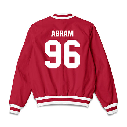 Indiana - NCAA Football : Triston Abram - Bomber Jacket-1