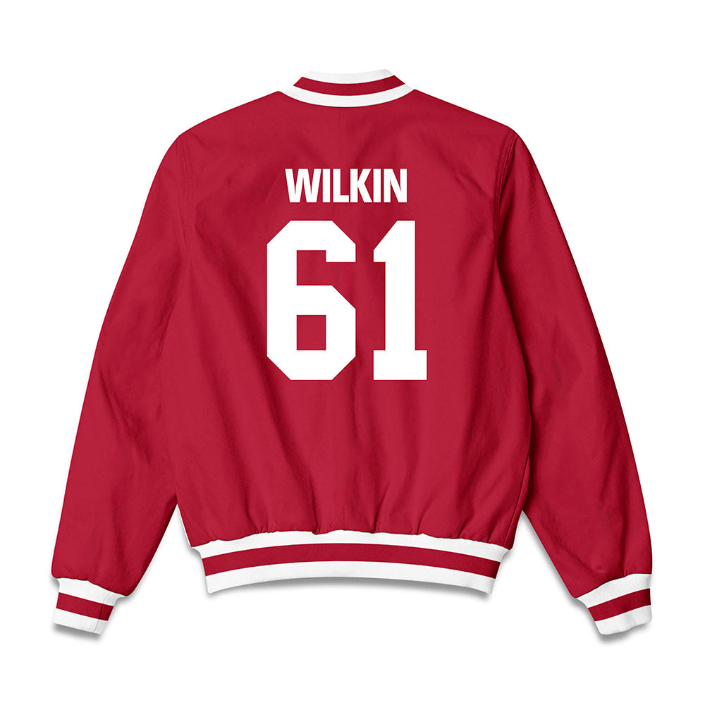 Indiana - NCAA Football : Baylor Wilkin - Bomber Jacket-1