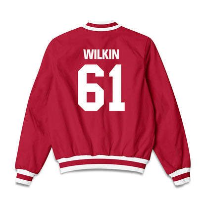 Indiana - NCAA Football : Baylor Wilkin - Bomber Jacket-1