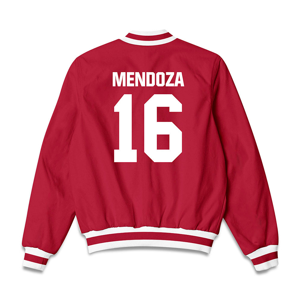 Indiana - NCAA Football : Alberto Mendoza - Bomber Jacket-1