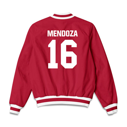 Indiana - NCAA Football : Alberto Mendoza - Bomber Jacket-1