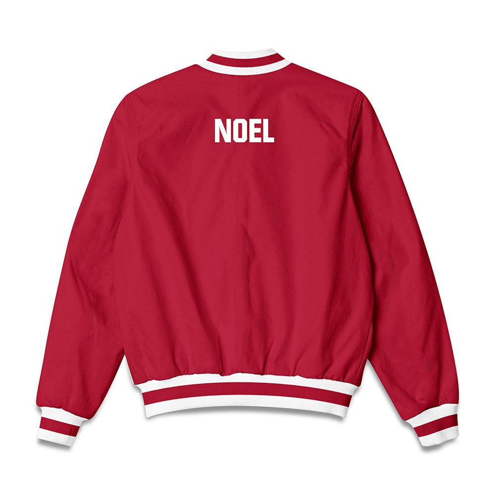 Indiana - NCAA Men's Swimming & Diving : Raekwon Noel - Bomber Jacket-1