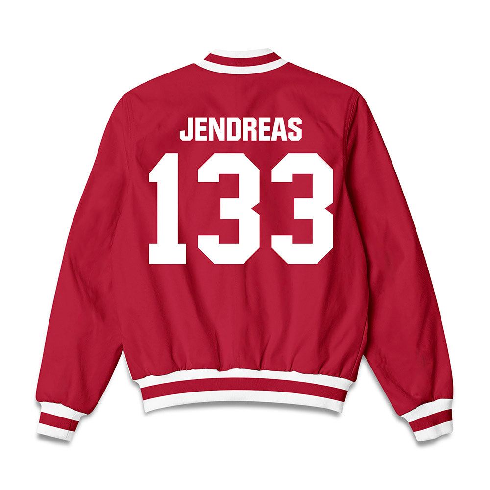 Indiana - NCAA Wrestling : Gavin Jendreas - Bomber Jacket-1