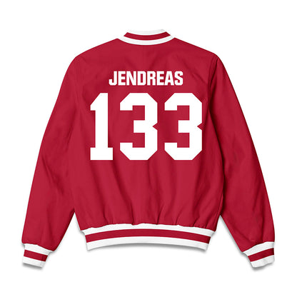 Indiana - NCAA Wrestling : Gavin Jendreas - Bomber Jacket-1