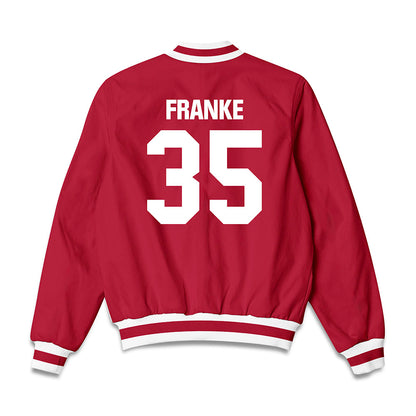 Indiana - NCAA Football : Brendan Franke - Bomber Jacket-1