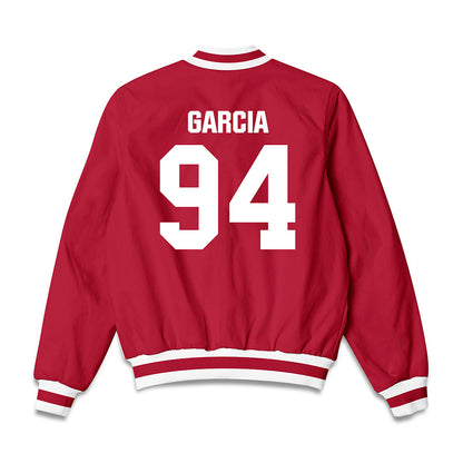 Indiana - NCAA Football : Kyler Garcia - Bomber Jacket-1