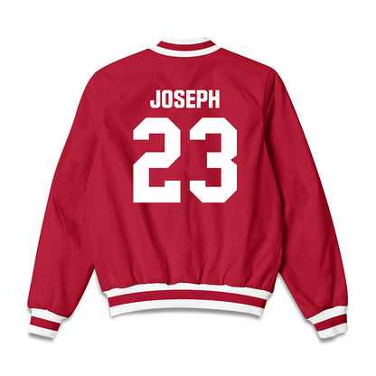 Indiana - NCAA Men's Soccer : Noah Joseph - Bomber Jacket-1