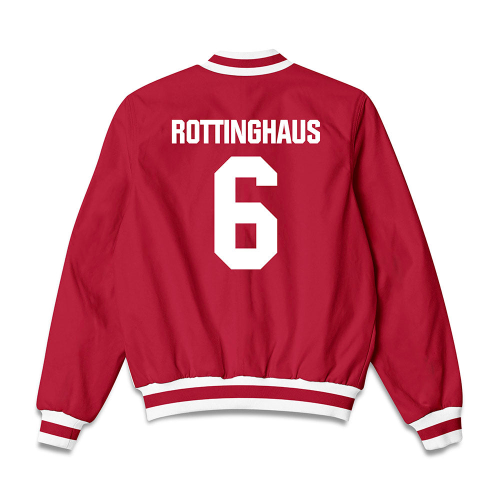 Indiana - NCAA Women's Field Hockey : Georgia Rottinghaus - Bomber Jacket-1