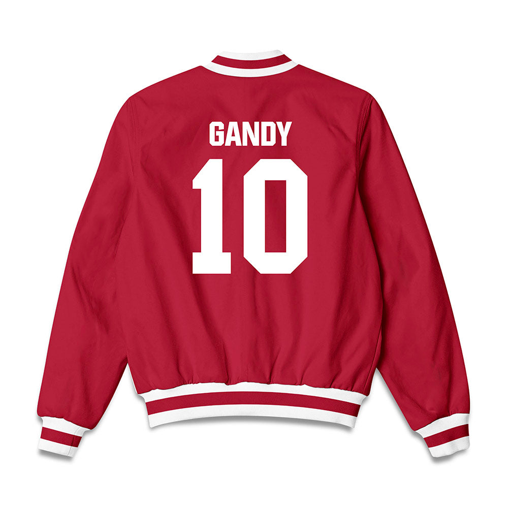 Indiana - NCAA Football : Ryland Gandy - Bomber Jacket-1