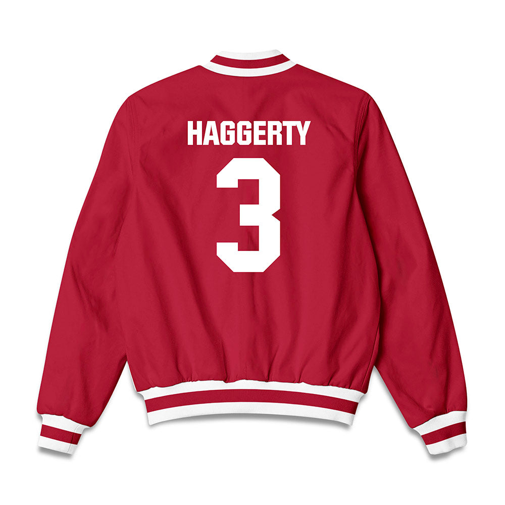 Indiana - NCAA Women's Soccer : Bella Haggerty - Bomber Jacket-1
