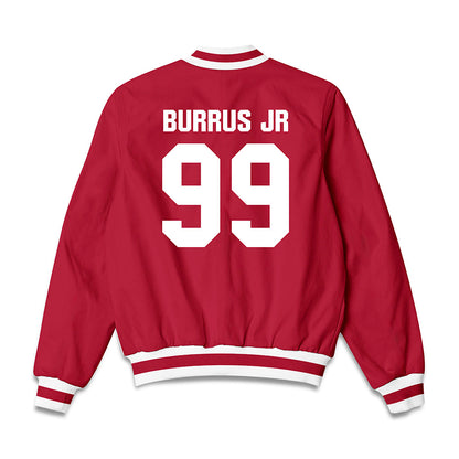 Indiana - NCAA Football : Tyrone Burrus Jr - Bomber Jacket-1